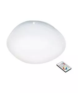 PLAFONIERA APPLIQUE LED CON TELECOMANDO, Ø 60 CM